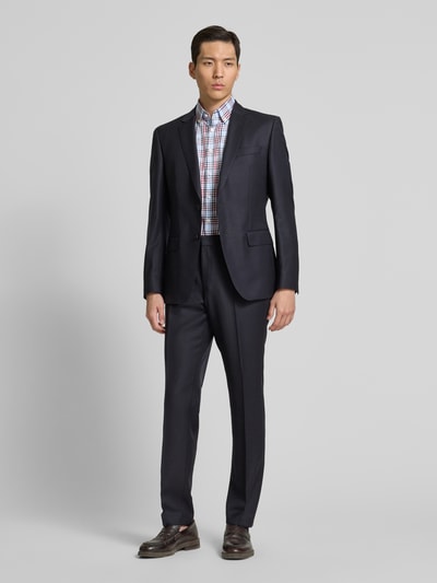 Christian Berg Men Regular Fit Business-Hemd mit Button-Down-Kragen Rot 1