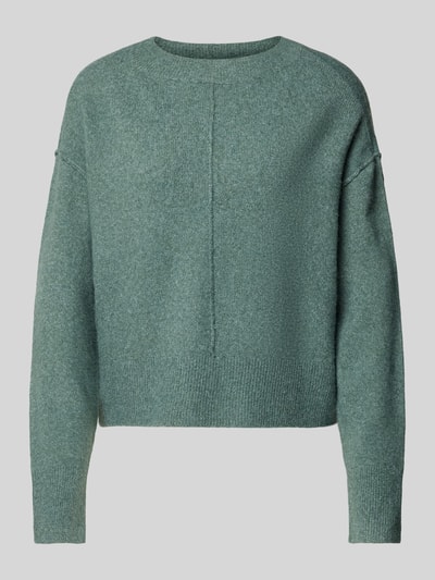 Vero Moda Regular fit gebreide pullover met borstnaad, model 'ESTI' Mintgroen - 1