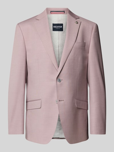 HECHTER PARIS Regular Fit 2-Knopf-Sakko mit Pattentaschen Modell 'X-Tension' Dunkelrot 2