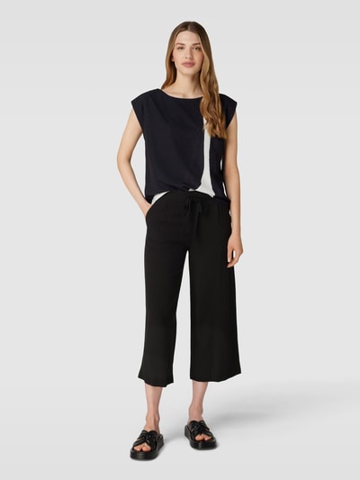 Christian Berg Woman Culotte van viscose met tunnelkoord Zwart - 1