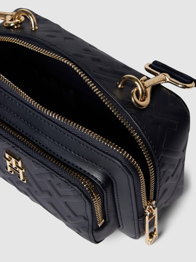 Tommy Hilfiger Umhängetasche mit Allover-Logo Modell 'ICONIC' Marineblau 5