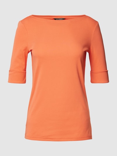 Lauren Ralph Lauren T-shirt met 1/2-mouwen, model 'JUDY' Oranje - 2