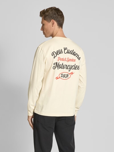 DEUS EX MACHINA Longsleeve met ronde hals Offwhite - 5