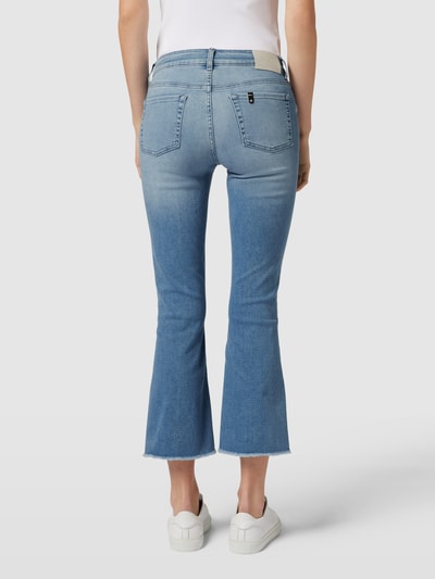 Liu Jo White Flared fit jeans met labelpatch Lichtblauw - 5