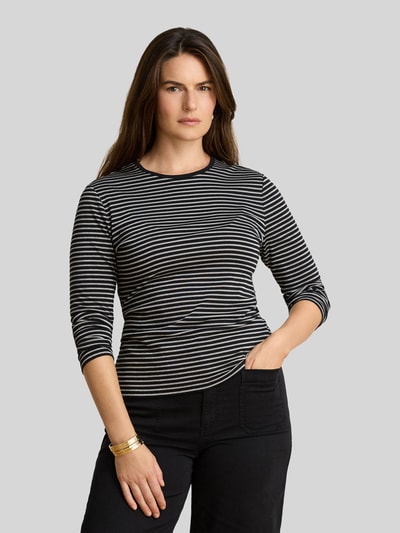 Lauren Ralph Lauren Regular Fit Langarmshirt aus Baumwollmix Black 6
