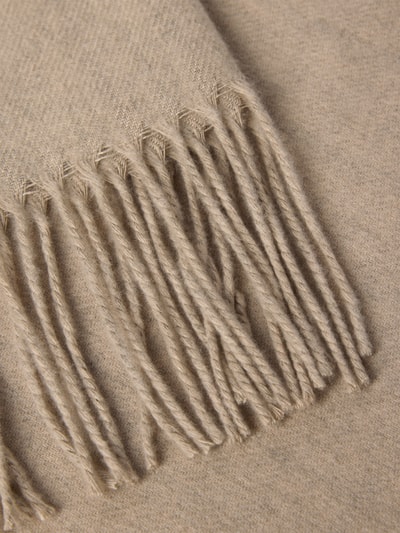 Fraas Schal mit Kordelabschlüssen Modell 'Cashmink' Beige Melange 2