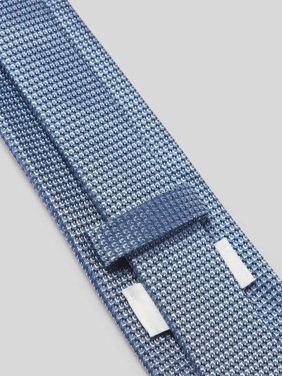 Profuomo Stropdas met labeldetail Bleu - 3