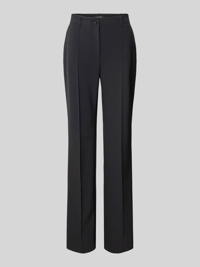 Marc Cain Spodnie materiałowe z kieszeniami z tyłu Czarny 2