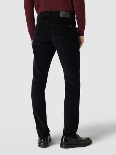 Pierre Cardin Spodnie sztruksowe z 5 kieszeniami model ‘Lyon’ Czarny 5