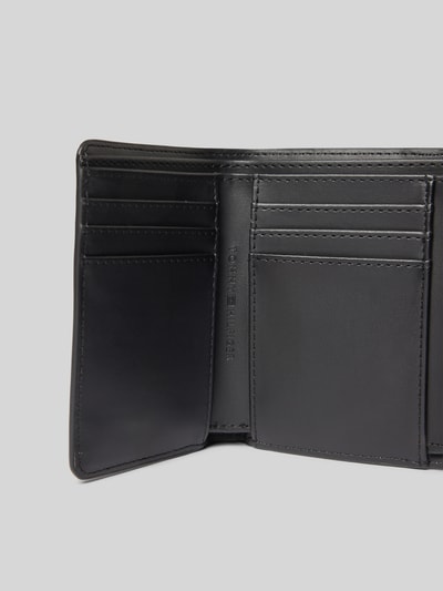 Tommy Hilfiger Portemonnee in leerlook, model 'TH ICON TRIFOLD' Zwart - 3