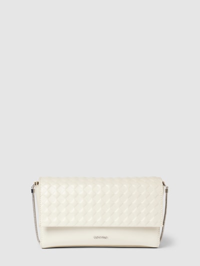 CK Calvin Klein Clutch met labeldetail Ecru - 2