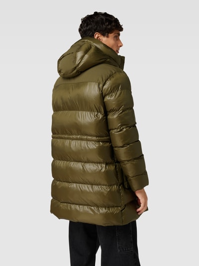 Blauer Usa Parka mit Kapuze Oliv 5