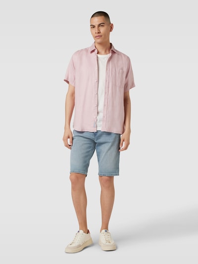 Tom Tailor Jeansshorts im 5-Pocket-Design Modell 'Josh' Hellblau 1