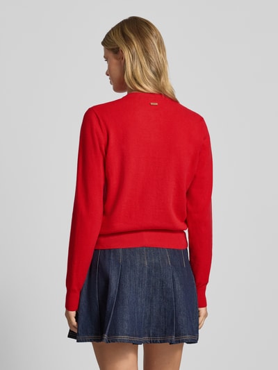 Levi's® Kurtka z dzianiny z okrągłym dekoltem model ‘TARA’ Czerwony 5