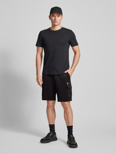 Michael Kors Regular Fit Cargoshorts mit elastischem Bund Black 1