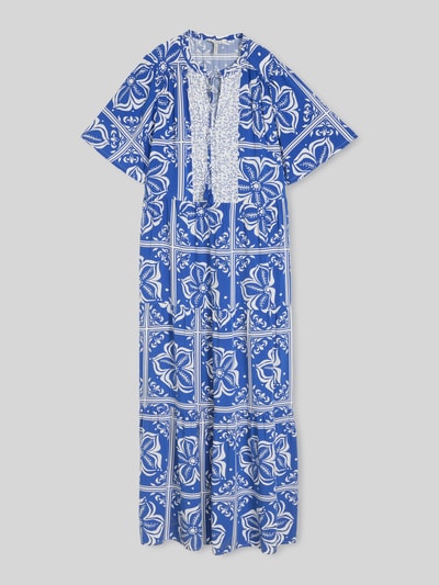 Tom Tailor Loose Fit Tunikakleid aus Viskose Royal 2