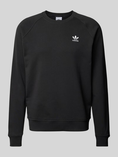 adidas Originals Sweatshirt met labelstitching Zwart - 2