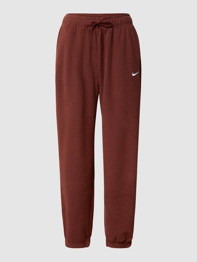 Nike Oversized Sweatpants aus Frottee Bordeaux 2