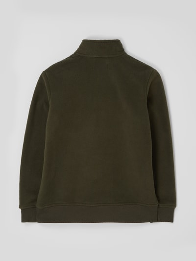 Jack & Jones Troyer aus Fleece Modell 'Friday' Oliv 3