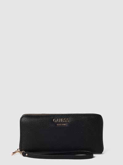 Guess Portemonnaie mit Label-Details Black 1