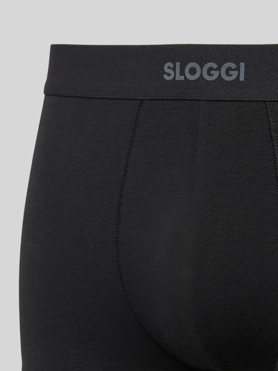 Sloggi Trunks mit elastischem Label-Bund Black 2