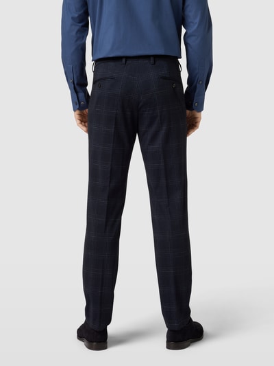 JOOP! Collection Pantalon met persplooien, model 'Blayr' Marineblauw - 5