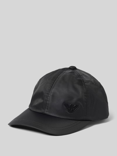 Emporio Armani Basecap mit Label-Applikation Black 1