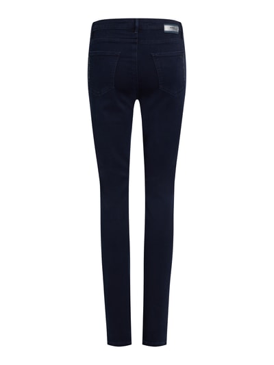 Brax Skinny Fit Jeans mit Strasssteinen Modell 'Shakira' Dunkelblau Melange 4