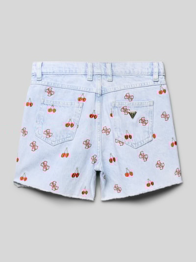 Guess Bermudas im 5-Pocket-Design mit Label-Detail Blau 3