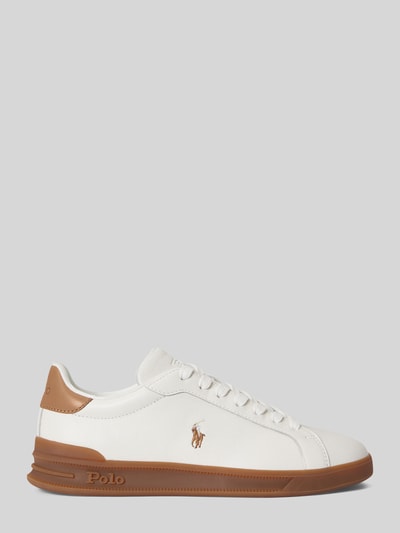 Polo Ralph Lauren Sneaker aus echtem Leder Weiss 2