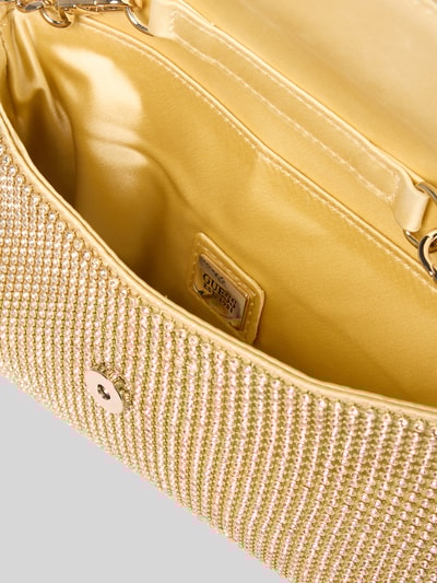 Guess Schoudertas met strass-steentjes, model 'ZALINA' Goud gemêleerd - 5