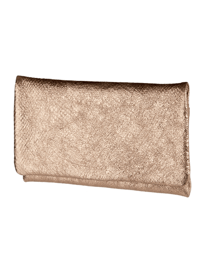 Abro Clutch aus echtem Leder Kupfer 1