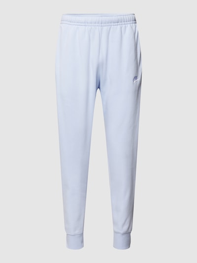 Nike Sweatpants mit Label-Stitching Hellblau 2