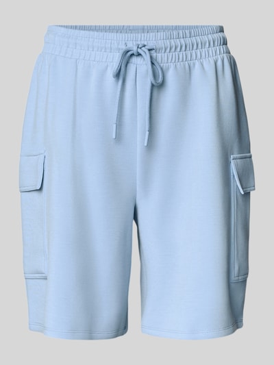 Christian Berg Woman Relaxed Fit Sweatshorts mit Cargotaschen Bleu 2
