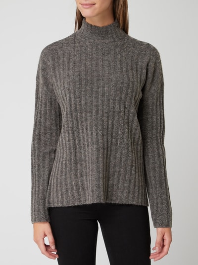 Pieces Pullover mit Turtleneck Anthrazit Melange 4