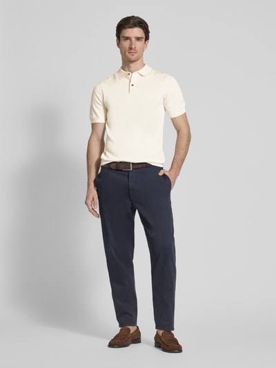 Roy Robson Koszulka polo z krótką listwą guzikową Biały 1