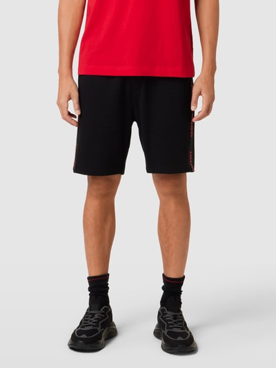 HUGO CLASSIFICATION Sweatshorts mit elastischem Bund Black 4