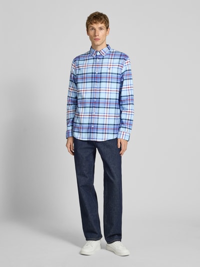 Tommy Jeans Regular fit vrijetijdsoverhemd van puur katoen Blauw - 1