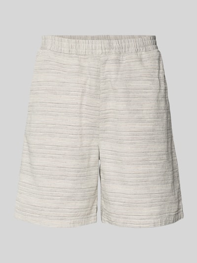 Carhartt Work In Progress Korte broek met structuurmotief, model 'Gellar' Beige - 2