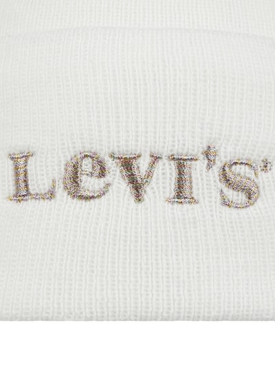 Levi's® Beanie mit Logo-Stickerei  Weiss 2