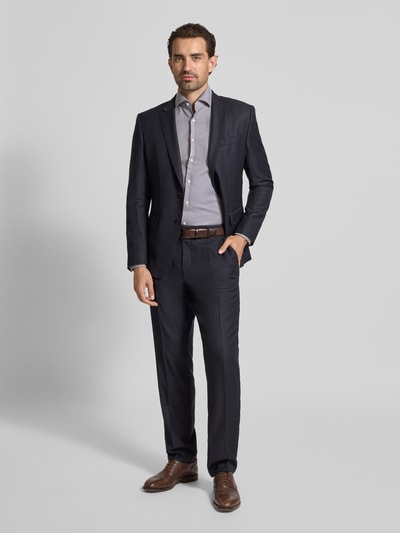 SEIDENSTICKER Slim Fit Business-Hemd mit Kentkragen Mittelbraun 1