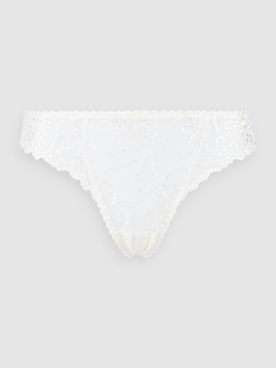 Marie Jo String mit Spitzenbesatz Modell 'Jane' Offwhite 2