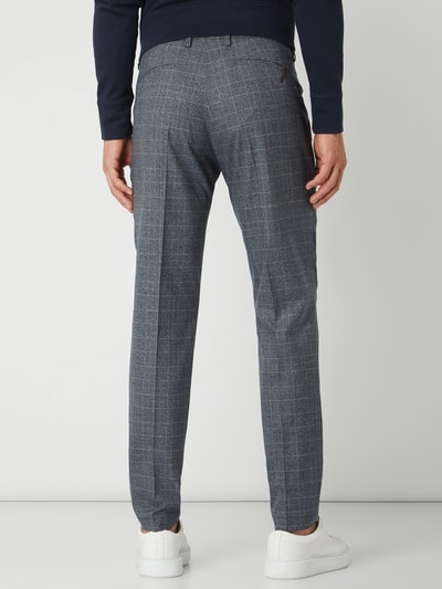 Cinque Slim fit pantalon met stretch, model 'Cibravo' Blauw gemêleerd - 5