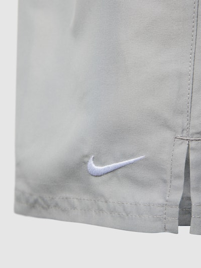 Nike Badehose mit Label-Stitching Hellgrau 2