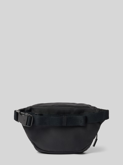 Produktfoto, ciemnoczarna Bauchtasche mit Label Stitching Modell 'BOLD WAISTBAG' von CK Calvin Klein, matowa faktura, męska torba na ramię
