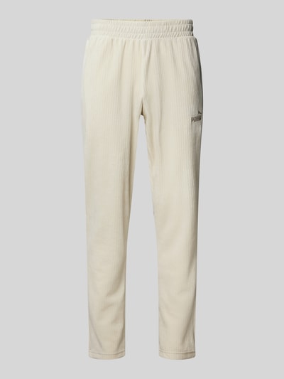 PUMA PERFORMANCE Corduroy broek met elastische band Offwhite - 2