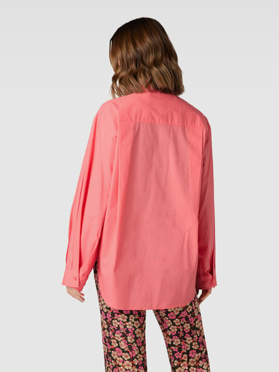 Second Female Overhemdblouse met borstzak, model 'Alunin New Shirt' Roze - 5