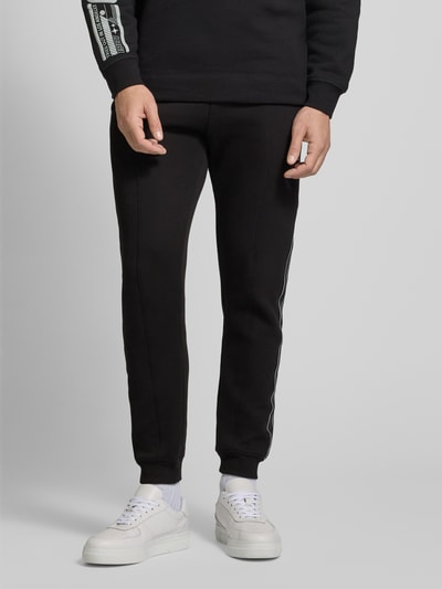 Guess Activewear Sweatpants mit Label-Detail Modell 'MICKEY' Black 4