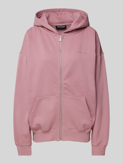 Pegador Oversized Sweatjacke mit Kapuze Pink 2