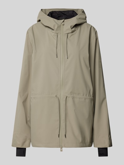 RAINS Jacke mit Kapuze Modell 'Suva' Schilf 2